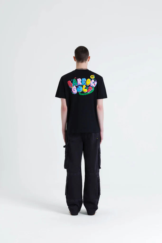 BARROW Men's Jersey T-Shirt - Soft Cotton Short Sleeve Tee for Casual Wear & Everyday Comfort