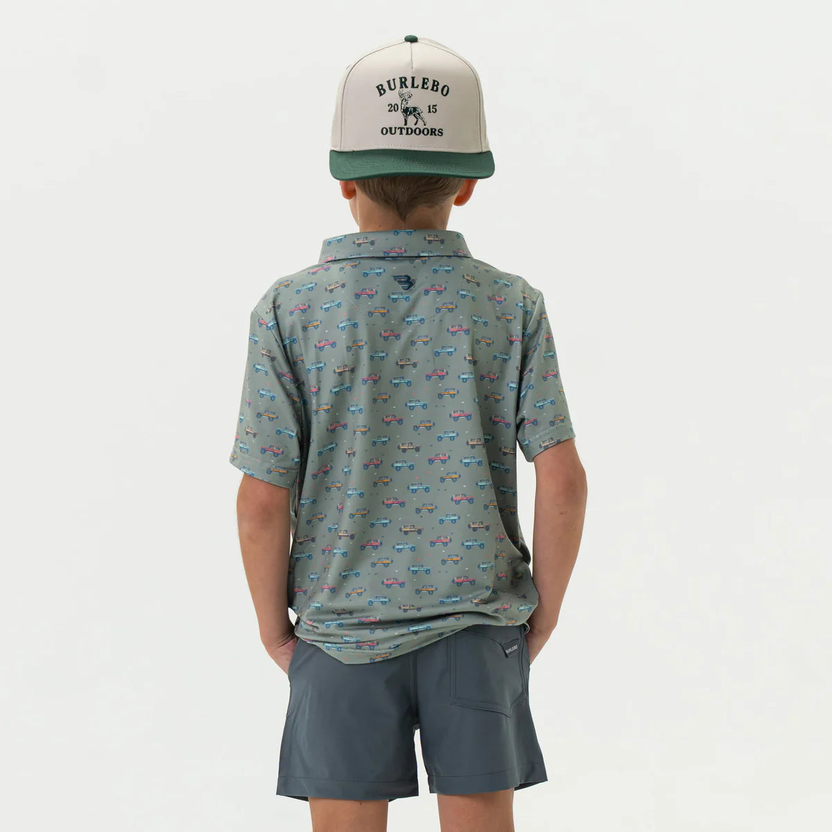 Burlebo Youth Polo Shirt for Boys - Comfortable Cruiser Fit - Perfect for School, Sports, and Casual Wear