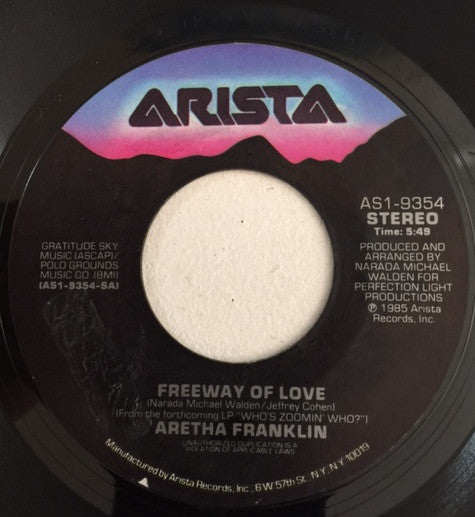 Aretha Franklin - Freeway Of Love 7