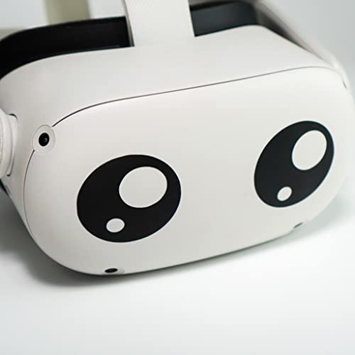CloudCave Anime Eye Vinyl Stickers - Removable Decal for Oculus Quest 2, PSVR 2 & VR Headsets - Waterproof Anime Decals for Laptop, Car, Wall Decor - Perfect for Gaming Setups & Personalizing Devices