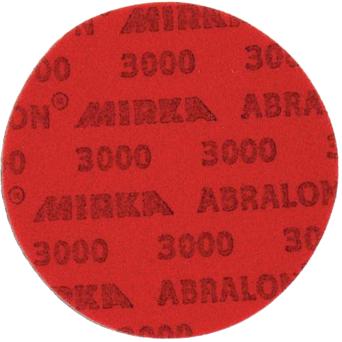 KR Abralon Sanding Pad 3000 Grit - Premium Polishing Disc for Automotive, Woodworking & Metal Finishing