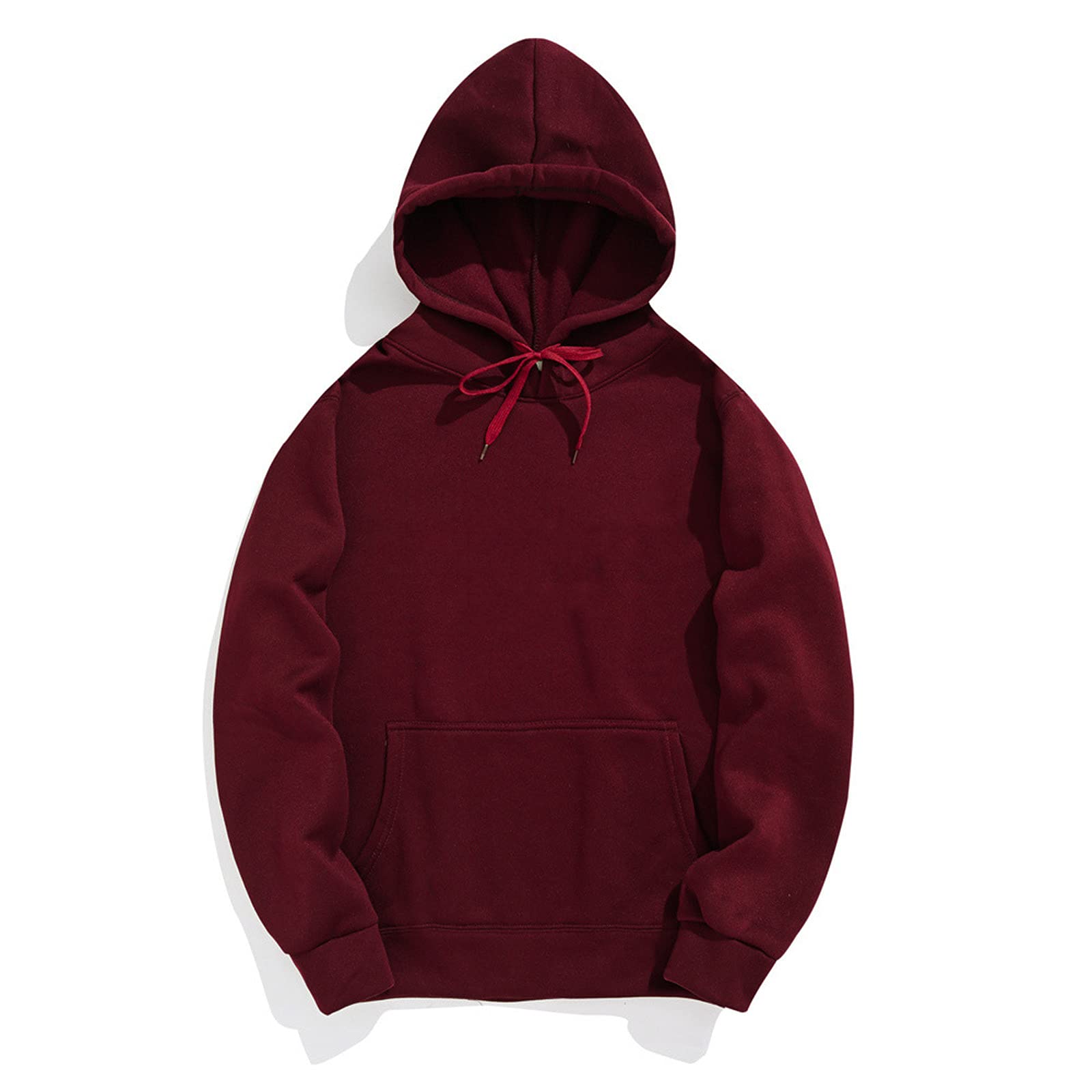 Men's Casual Hooded Short Sleeve Pullover - Solid Color Winter Hoodies for Sports & Fashion | Gym, Outdoor, Streetwear
