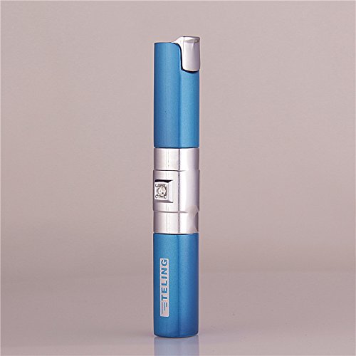 Premium Women's Open Flame Butane Lighter - Elegant & Refillable Windproof Lighter for Cigarettes, Candles, Camping & Outdoor Use - Perfect Gift for Her