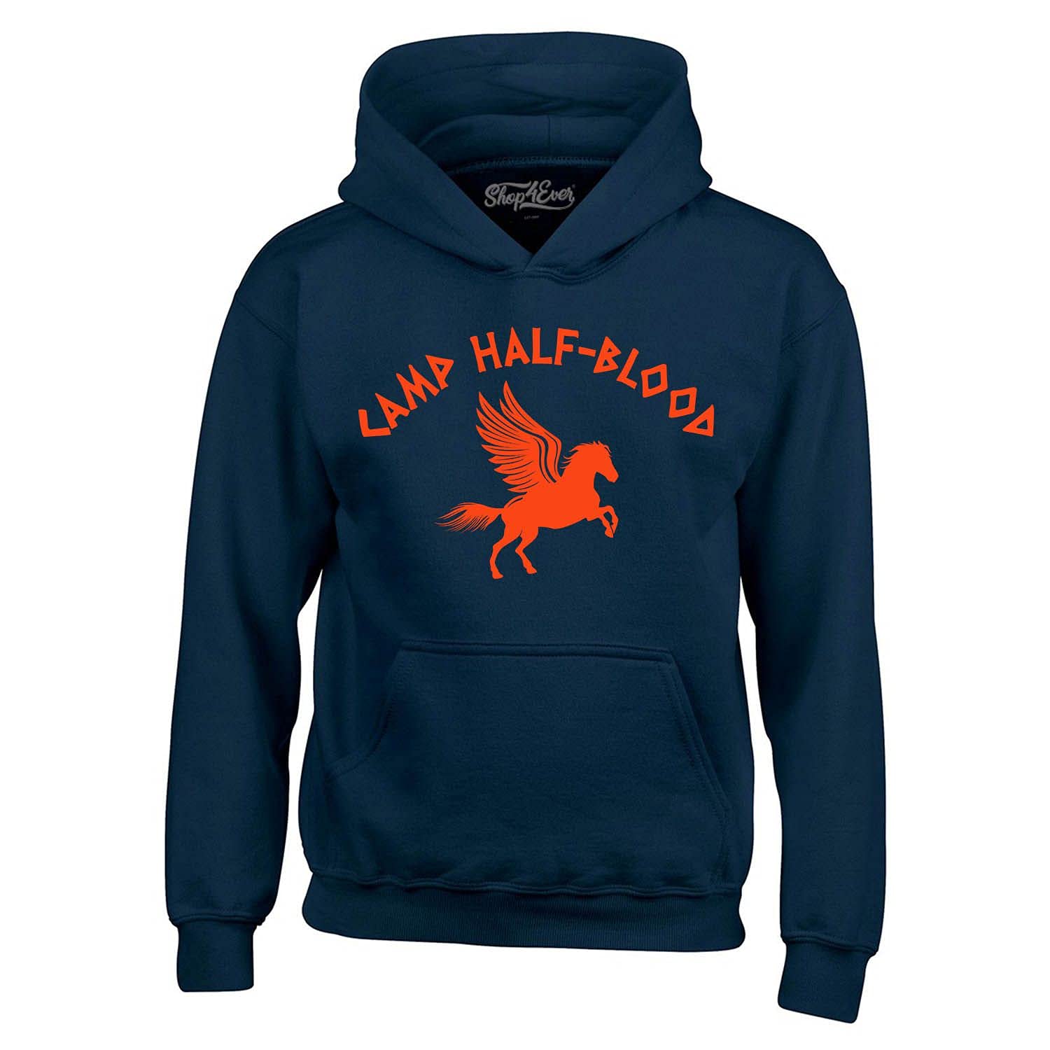 Camp Half Blood Orange Hoodies - Cool Demigods Sweatshirts for Fans
