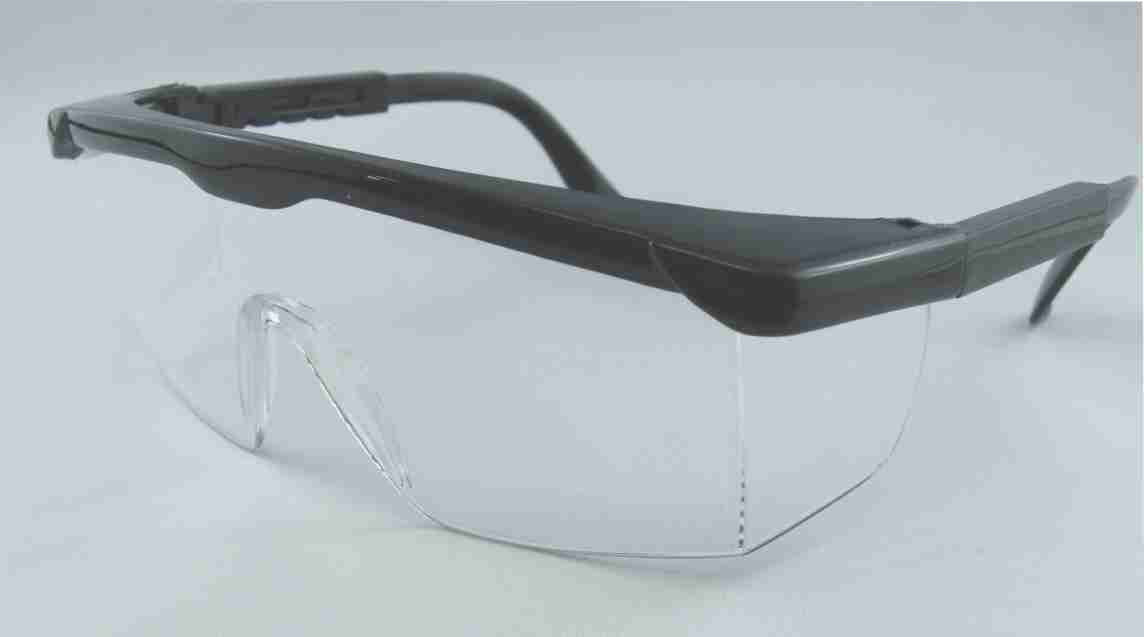 Clear Plastic Safety Glasses - ANSI Z87.1 Certified Protective Eyewear for Work, DIY & Lab Use | Lightweight & Comfortable for Long Wear