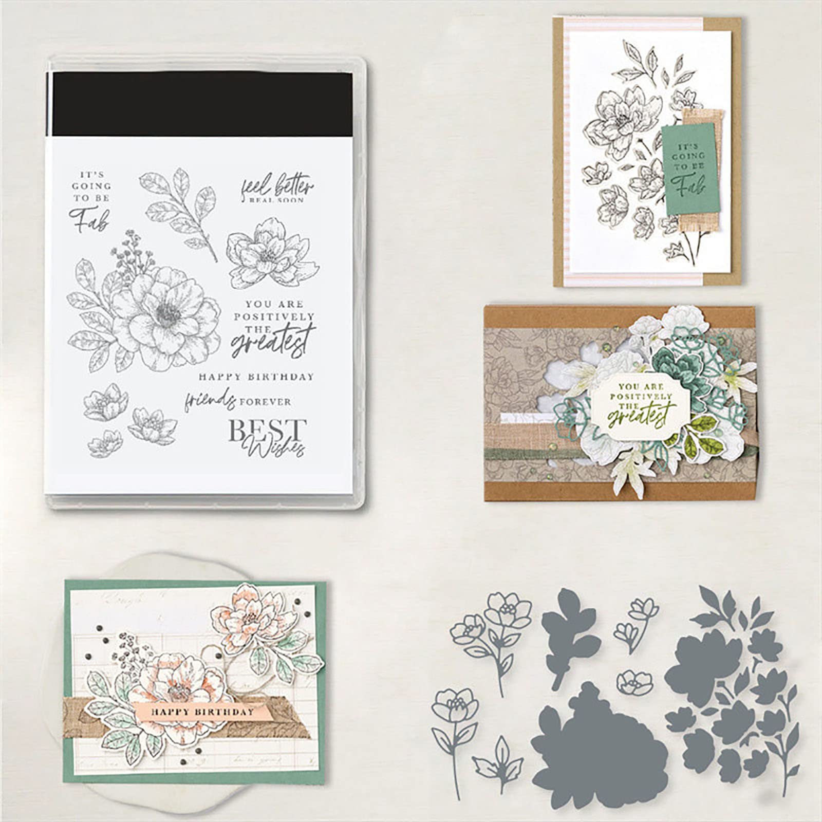 Stampin Up Stamps and Dies Set for Card Making - 5489 Seal & Die Metal Cutting Dies for DIY Scrapbooking, Handmade Greeting Cards - Perfect for Birthday, Wedding, and Holiday Card Crafting