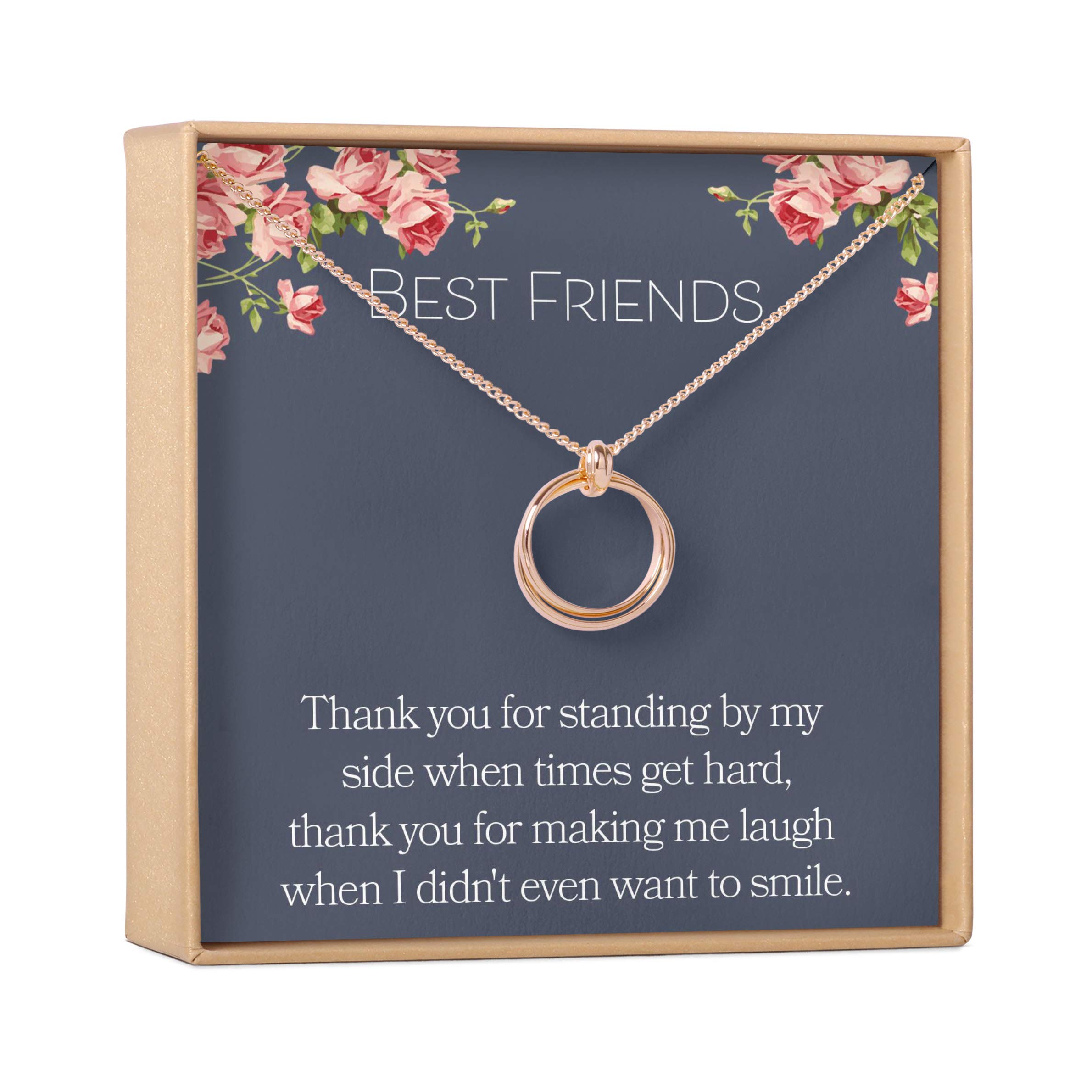 Best Friend Necklace Set - Heart Shaped Pendant Jewelry Gift for Birthday, Christmas, Valentine's Day | Meaningful Present for Her, Sister, BFF | Perfect for Anniversaries, Graduation, Friendship Day