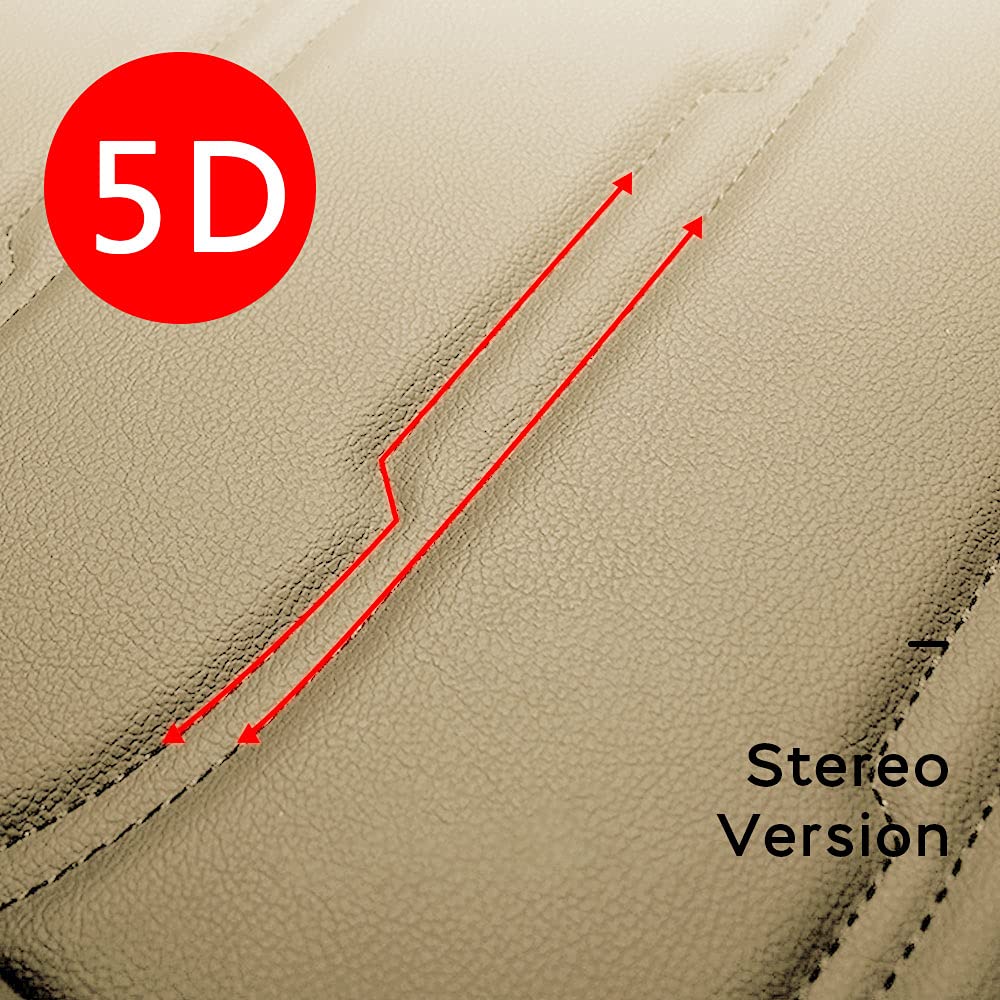 Premium PU Leather Front & Rear Seat Covers for Toyota Camry 2004-2021 - Comfortable, Durable & Wear-Resistant Beige Car Seat Protectors - Perfect for Daily Commute, Road Trips & Family Protection