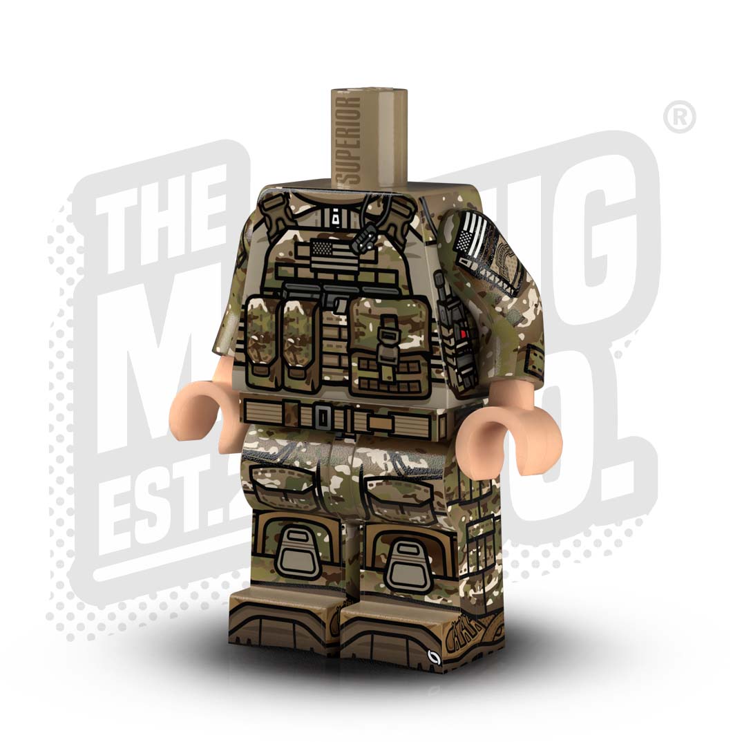 Original Title: U.S. OCP Rangers #02 Optimized Title: U.S. Army OCP Ranger Uniform Set - Military Tactical Gear for Outdoor Survival & Airsoft Games | Perfect for Hunting, Camping & Tactical Training