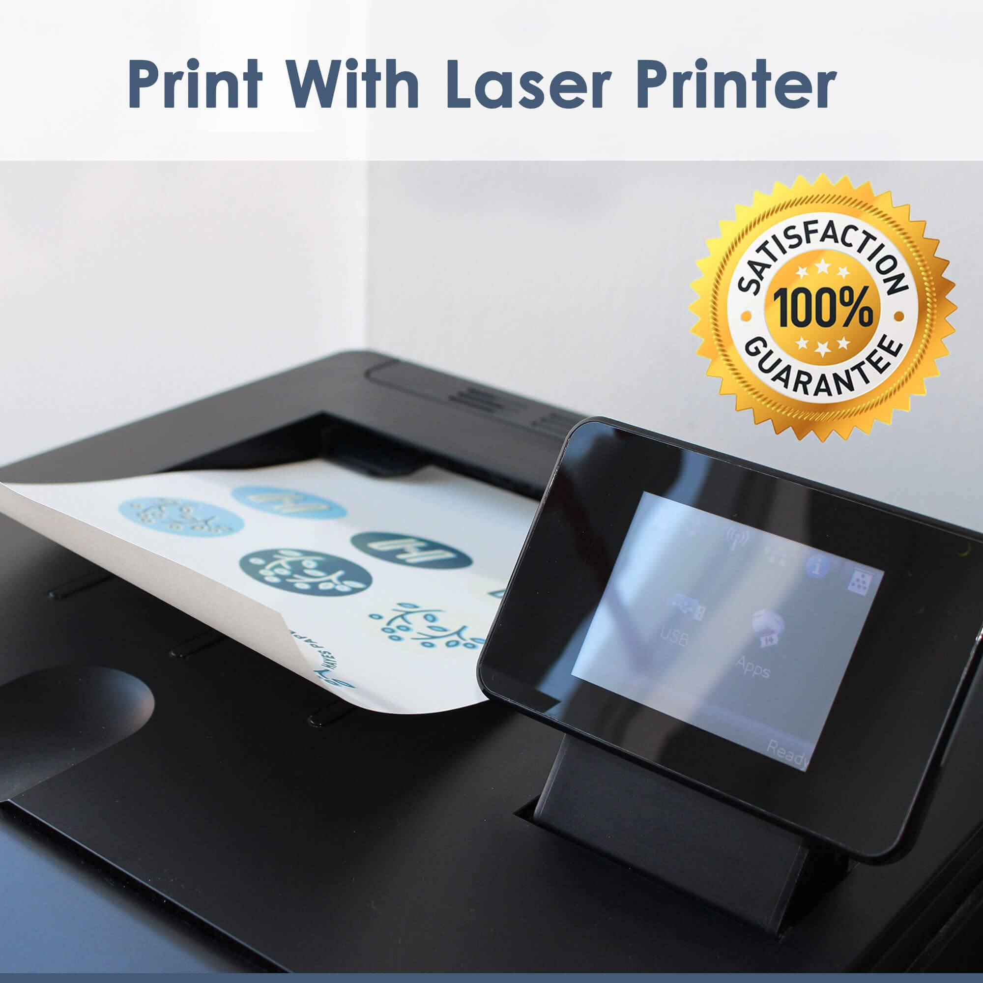 Hayes Paper Co. Waterslide Decal Paper for Laser Printers - Clear A4 Size (100 Sheets) - Perfect for DIY Crafts, Model Kits, and Custom Decals