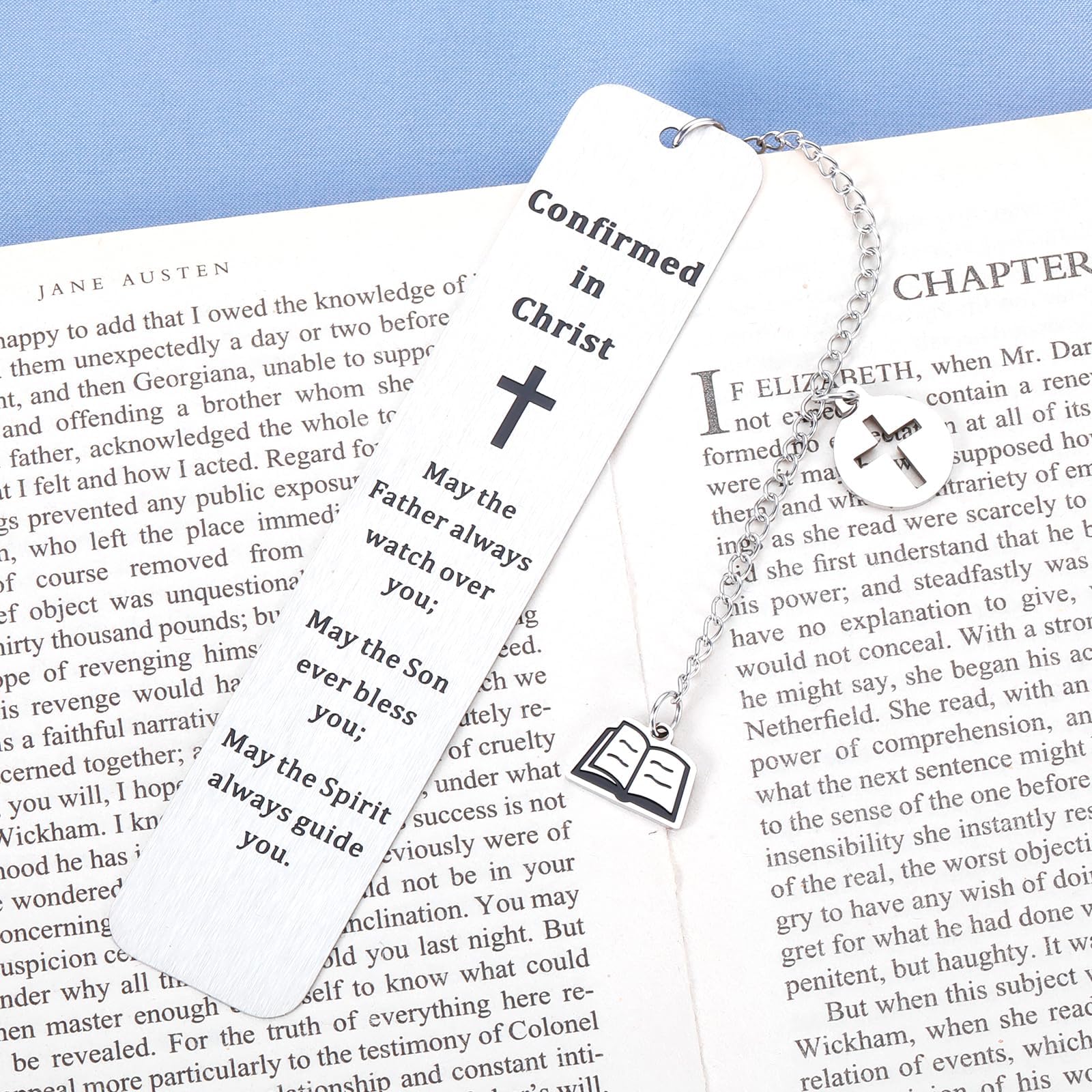 Beautiful Religious Gifts for Teen Girls - Baptism, First Communion & Easter Basket Essentials - Inspirational Christian Bookmarks & Bible Accessories for Women - Perfect for Church, Bible Study & Spiritual Celebrations