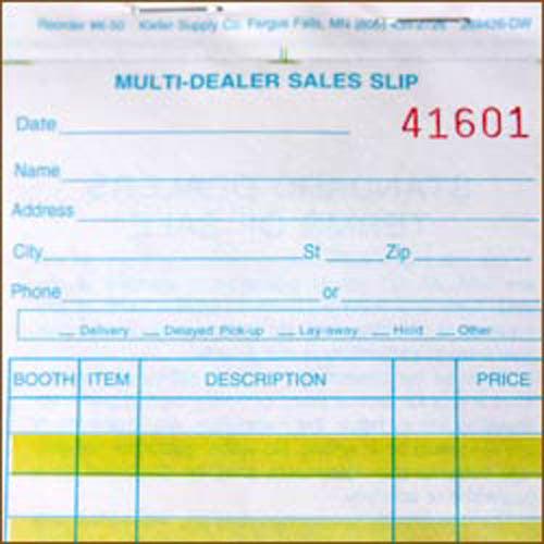 Multi Dealer Sales Books - 50 Sets per Book | Wholesale Business & Inventory Management for Auto Dealers & Retail Stores