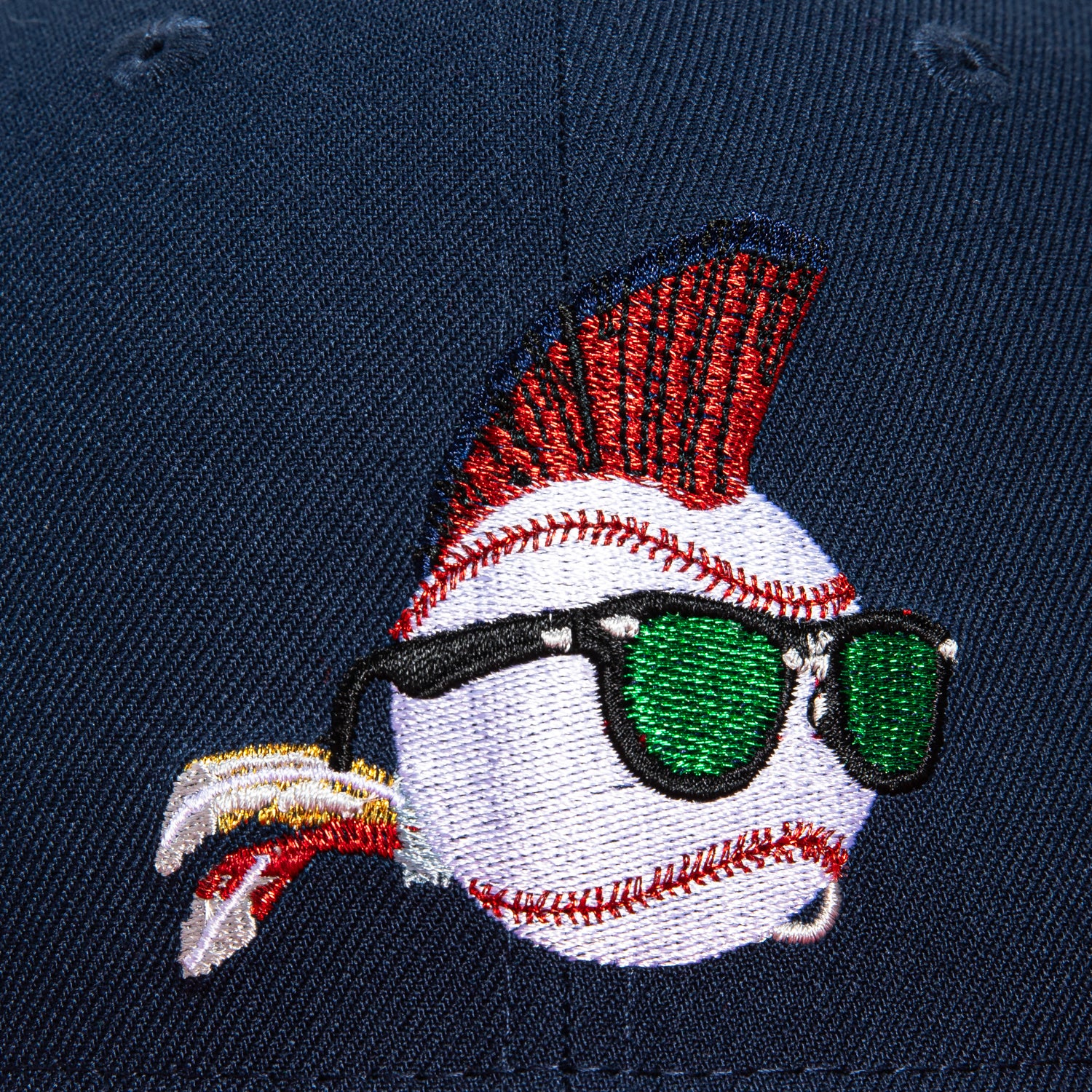 New Era 59Fifty MLB Wild Thing Snapback Baseball Cap - Navy Blue & Red Adjustable Hat for Men & Women | Game Day, Streetwear, Sports Fan Fashion Accessory