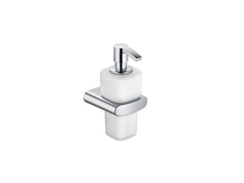 Keuco Elegance 11653019000 Chrome Foam Soap Dispenser - Modern Touchless Bathroom Accessory for Home & Hotel Luxury Sink Areas