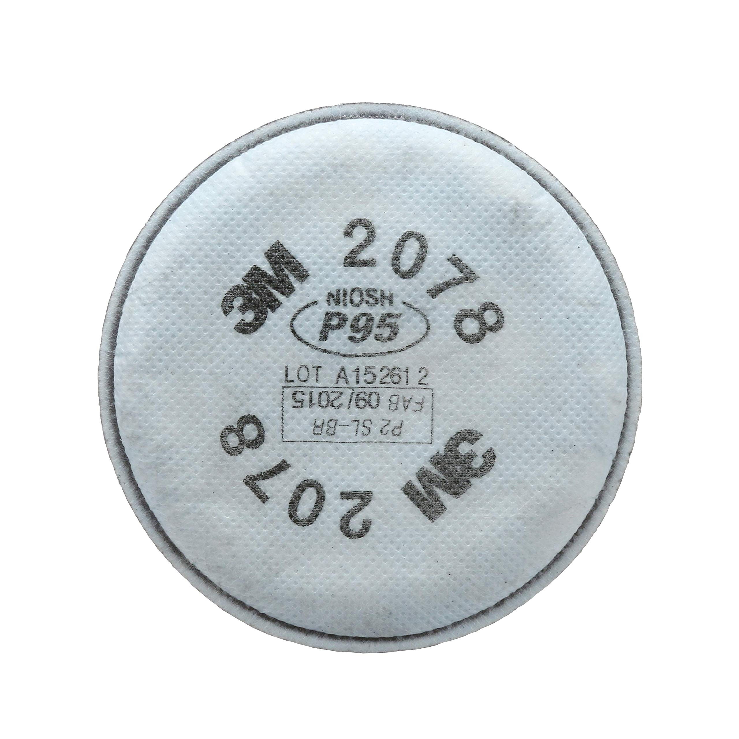 3M 2078 P95 Reusable Respirator Filter - Bayonet Connection - 4.3