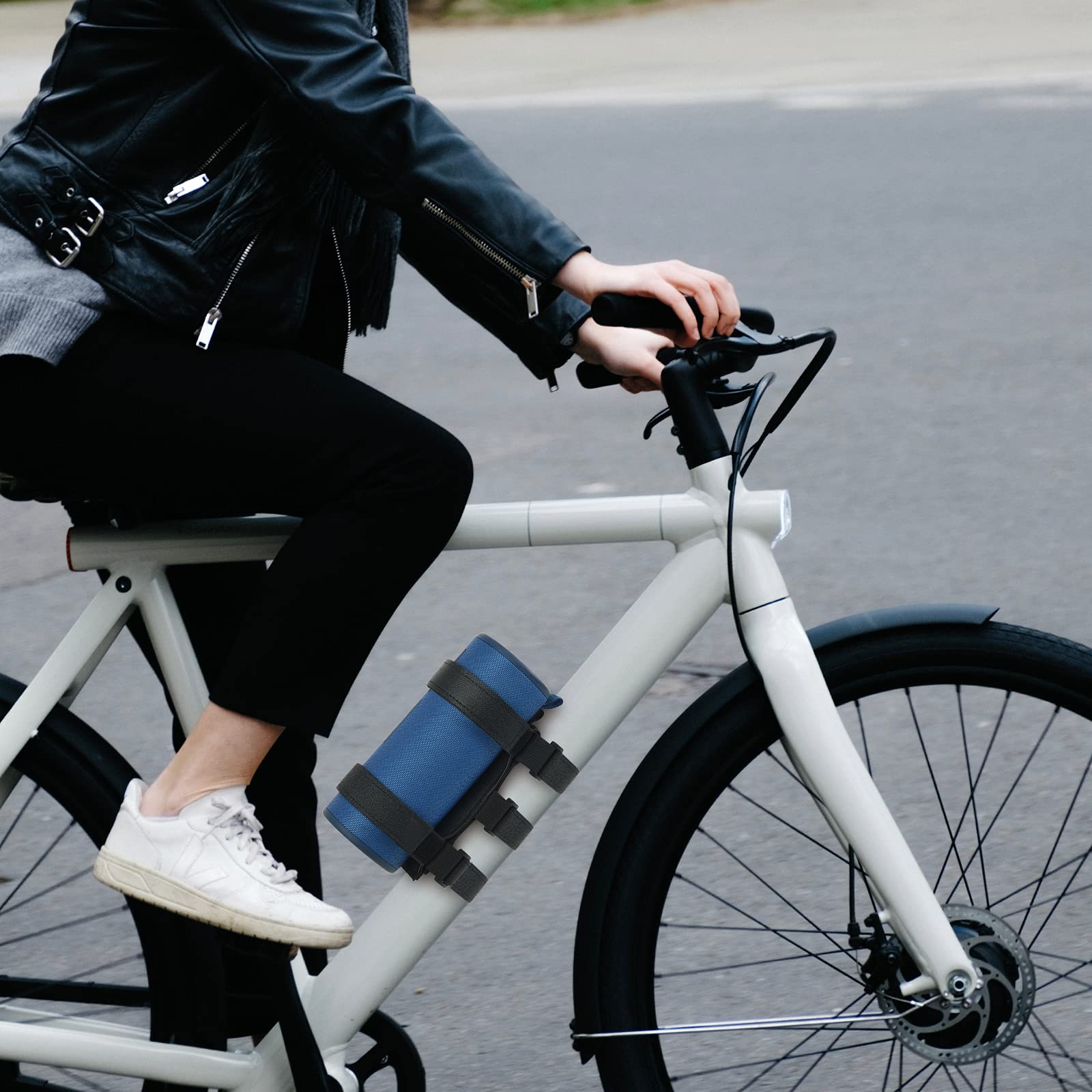 Upgraded Bike Bottle Strap Holder & Bicycle Speaker Mount - Durable Water Bottle Holder for Cycling, Outdoor Sports & Commuting - Perfect for Road Bikes, Mountain Bikes & Fitness Activities