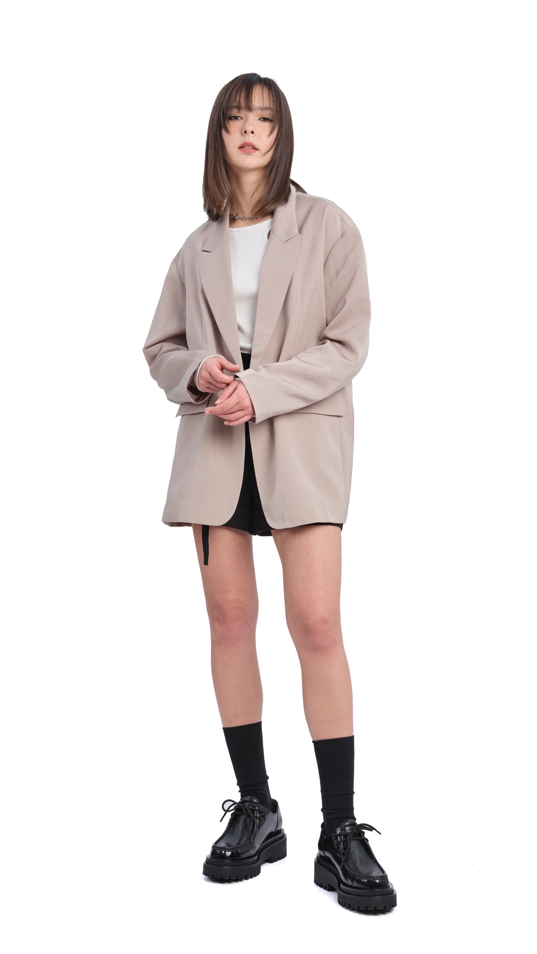 Stylish Loose Fit Blazer for Women - Comfortable Oversized Casual Blazer Jacket for Office, Business, and Everyday Wear