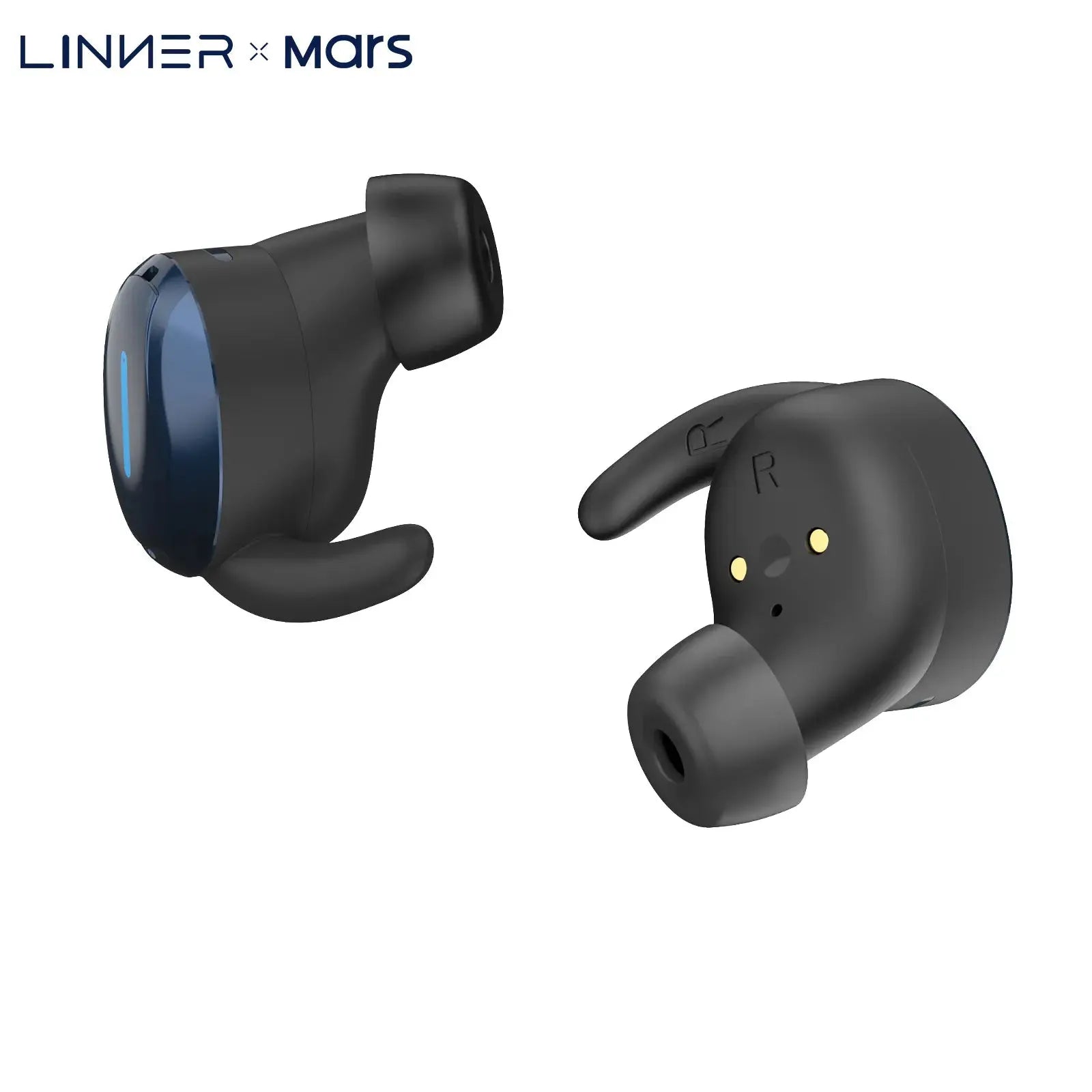 Linner Mars OTC Hearing Aids - Rechargeable Digital Hearing Amplifier for Adults with Noise Reduction, Comfort Fit for Daily Use, Work & Social Gatherings