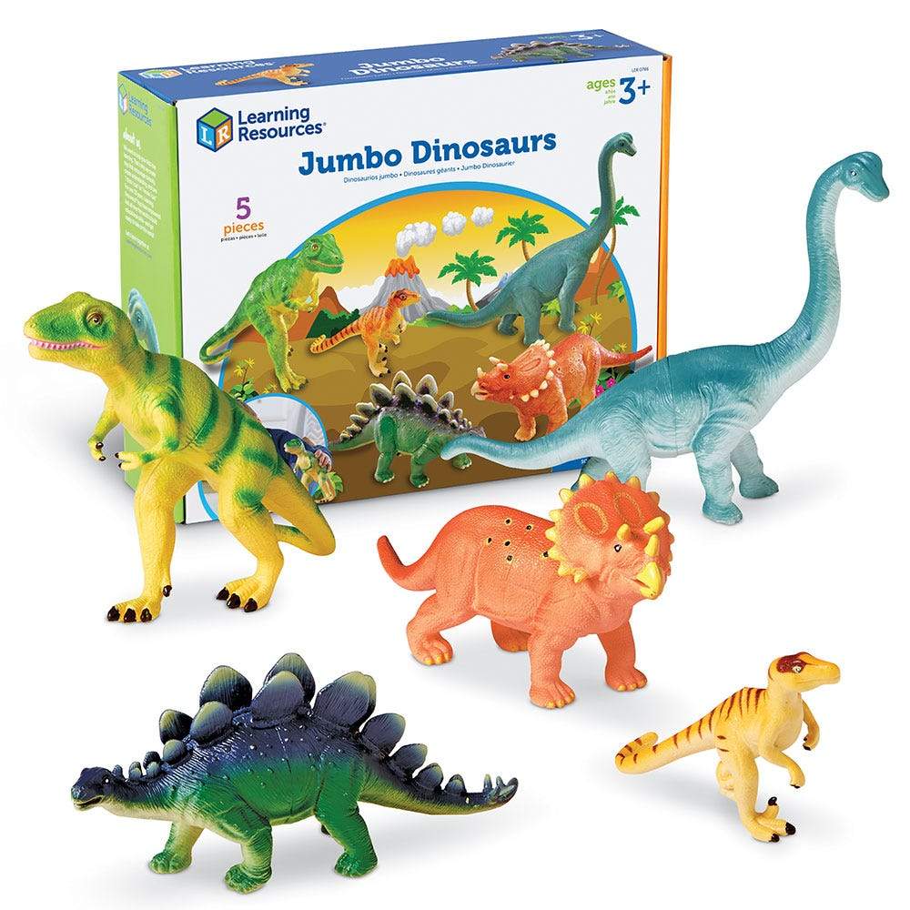 Jumbo Dinosaur Toys Set - 12