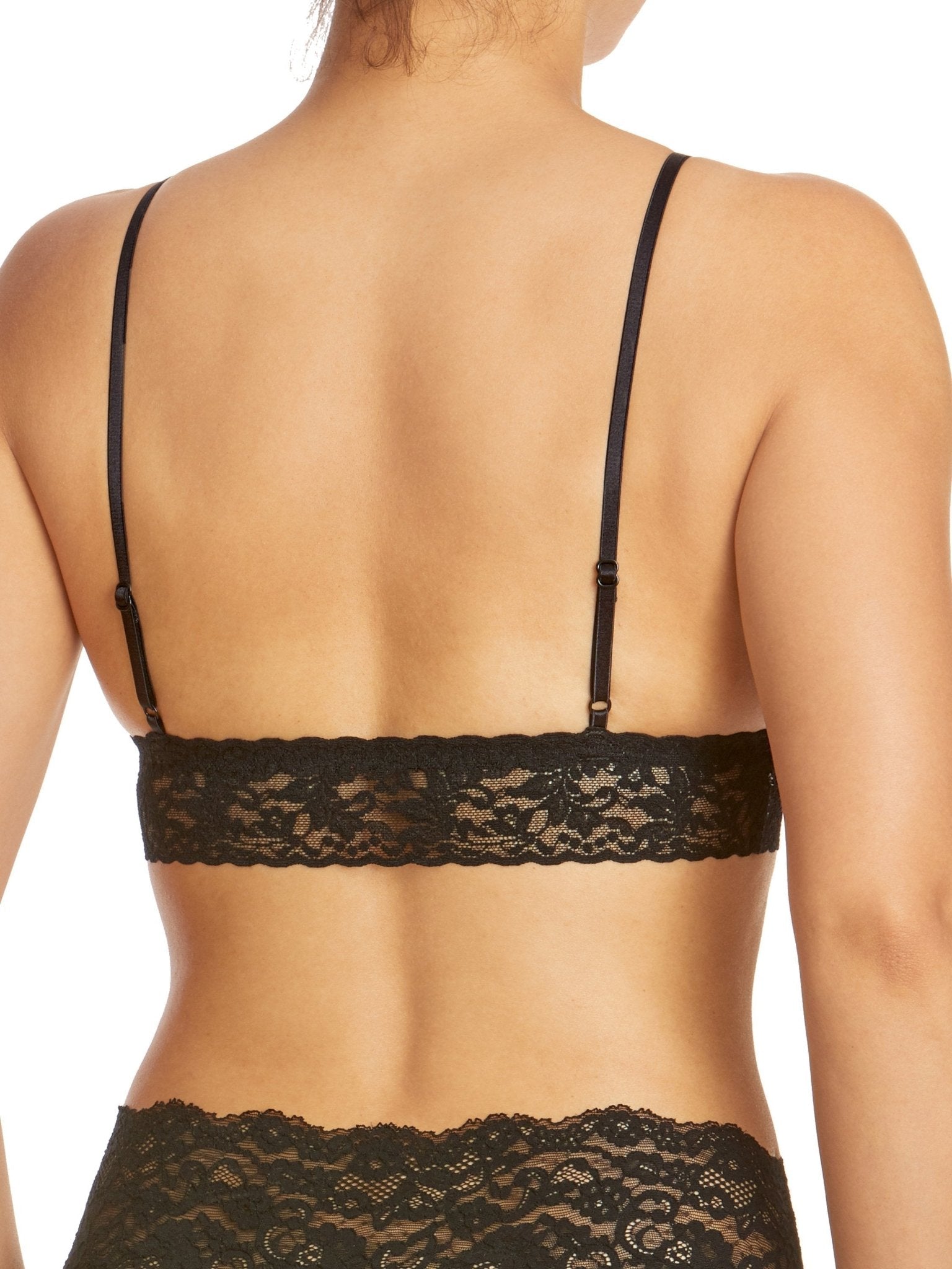 Signature Lace® Padded Triangle Bralette - Comfortable Wireless Bra for Women, Soft Stretchy Fabric, Light Support - Perfect for Yoga, Lounge & Everyday Wear