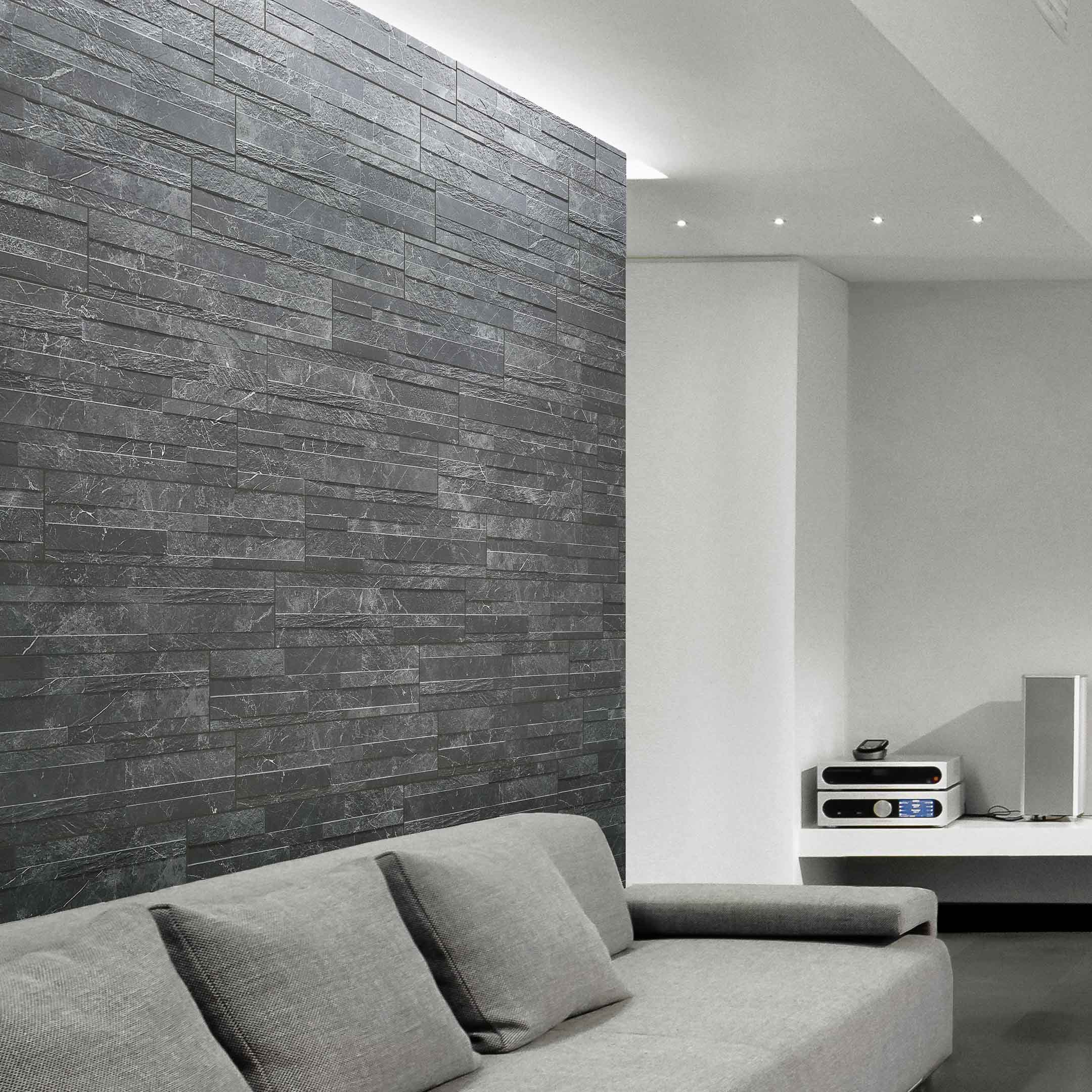 3D Tiffany Ledger Panel Wall Tile - Waterproof & Peel-and-Stick - Perfect for Bathroom, Kitchen, and Living Room Decor