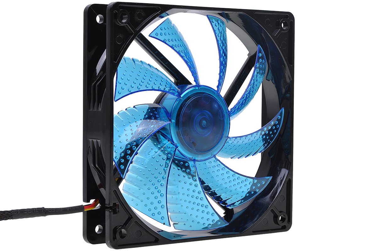 Alphacool Coolmove 2-1300rpm 120mm PC Cooling Fan - High Performance 120x120x25mm Axial Fan for Computer Case, CPU Cooler & Gaming PC Builds - Perfect for Quiet Airflow & PC Cooling Systems