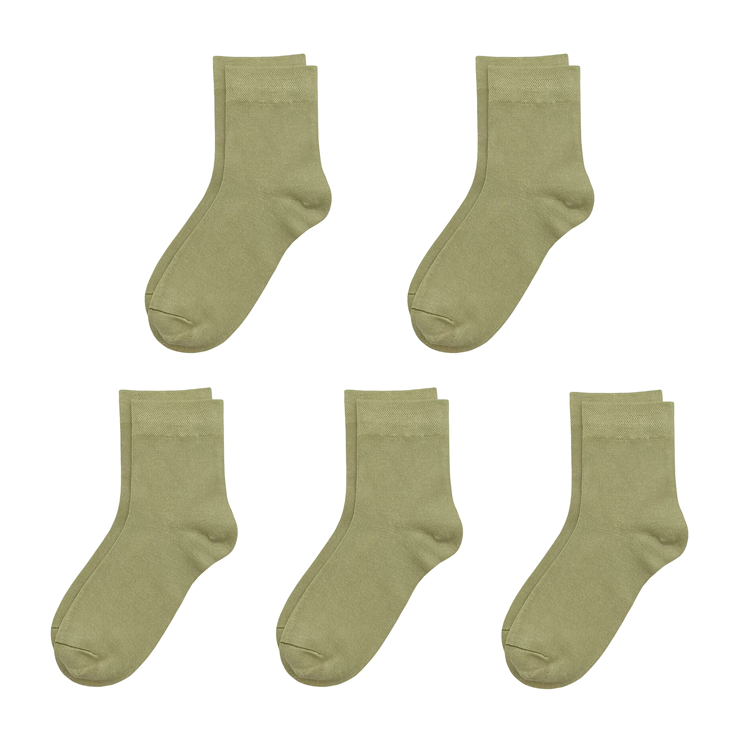 SERISIMPLE Kids Viscose Bamboo School Socks - Soft Flat Seam, Anti-Odor, Breathable & Stretch Cuffs for Girls & Boys (5 Pairs) - Perfect for School, Sports & Everyday Comfort