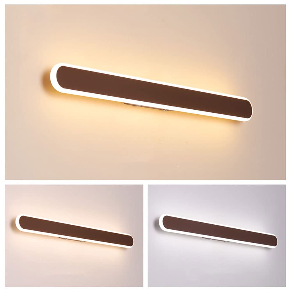 Modern LED Bathroom Vanity Mirror Light Fixture - Adjustable Wall Sconce for Makeup Mirror, Cabinet & Picture Lighting | Perfect for Bathroom, Dressing Room & Spa Decor