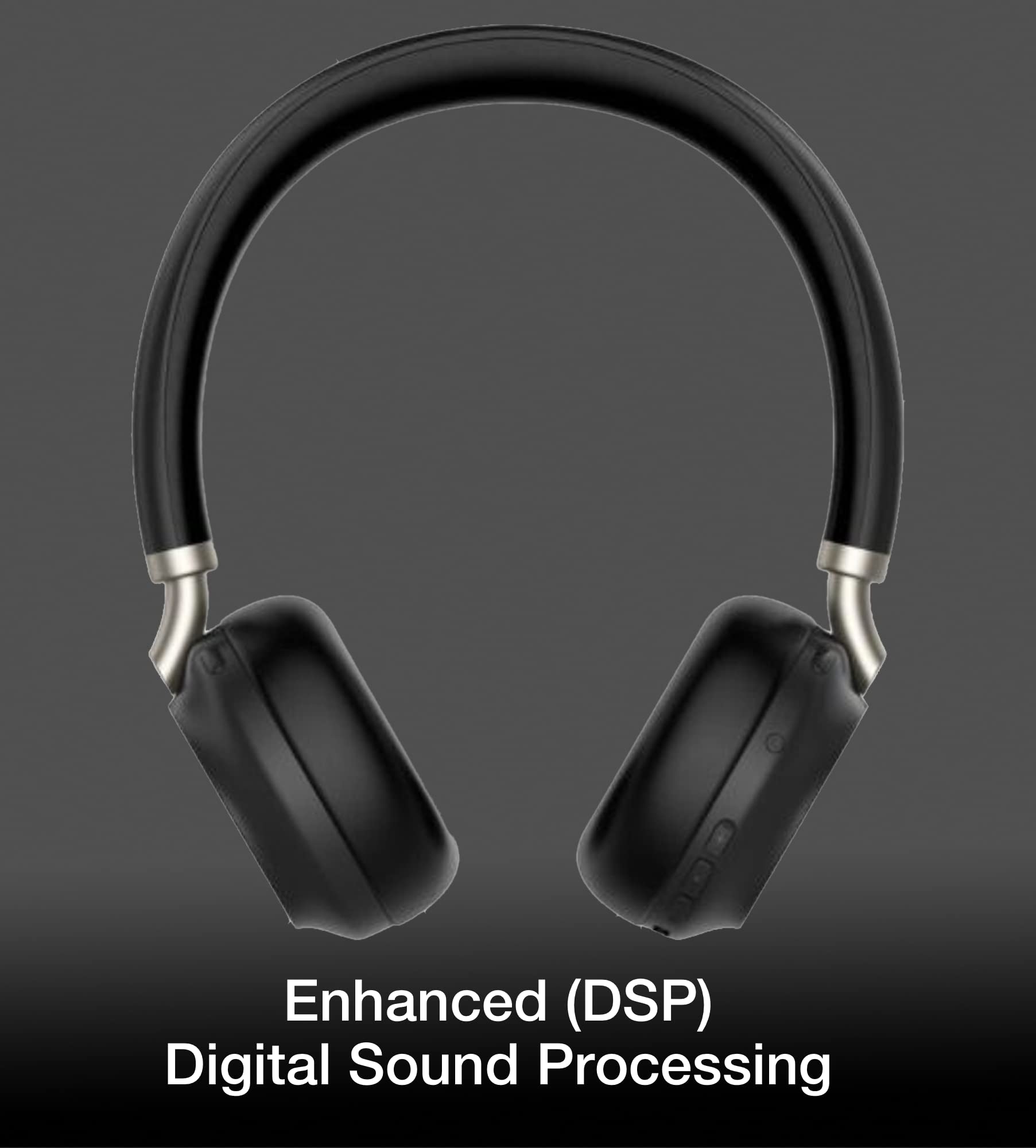 Yealink BH72 Wireless Bluetooth Headset for Microsoft Teams - USB-A Office Headset with Noise Cancellation (Black) | Includes Global Teck Microfiber Cloth | Perfect for Remote Work, Video Conferencing & Call Centers