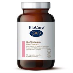 Biocare BioPlantarum Plus Sterols 90 Capsules - Plant-Based Sterol Supplement for Heart Health & Cholesterol Support - Perfect for Daily Wellness Routine