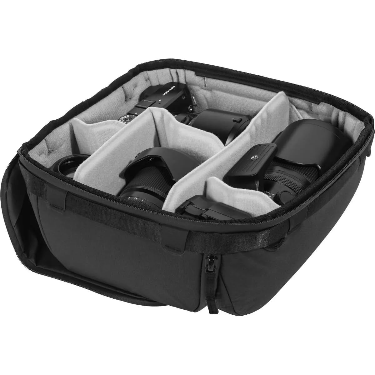 Peak Design Medium Camera Cube (Black) - Compatible with Peak Design Travel Bags | Waterproof DSLR & Mirrorless Camera Organizer for Travel, Hiking & Photography BCC-M-BK-3