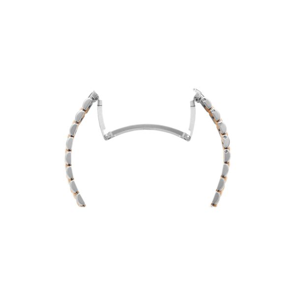 Chopard Happy Sport Oval Ladies Watch - Stainless Steel & 18K Rose Gold with Diamonds | Luxury Women's Watch for Gifts, Parties & Special Occasions