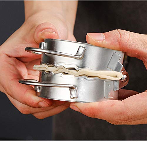 Stainless Steel Dumpling Maker Set - Professional Dumpling Molds & Wrapper Press for Homemade Dumplings, Potstickers, Gyoza - Perfect for Asian Cooking, Family Meals & Party Food Prep