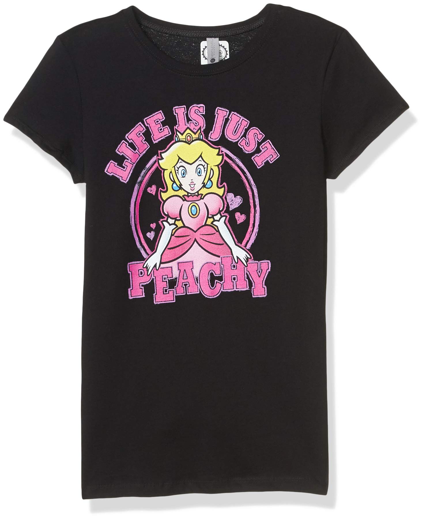 Nintendo Girls' T-Shirt - Cute Gaming Graphic Tee for Kids & Teens - Perfect for Casual Wear, Birthday Gifts & Gaming Events