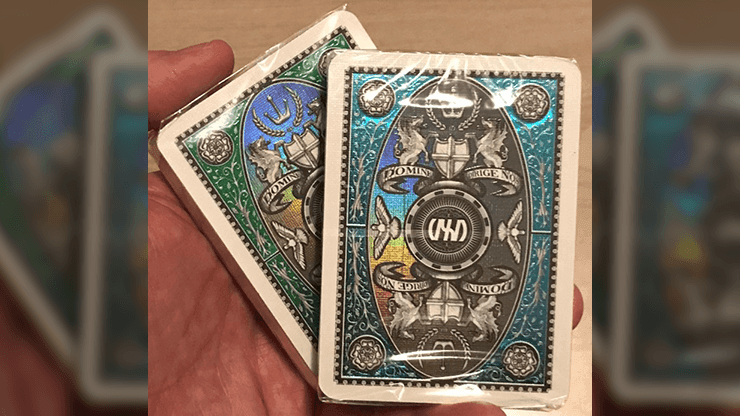 Premium London Diffractor Double Metal Playing Cards - Luxury Gold & Silver Deck for Poker, Magic Tricks & Collectors - Perfect for Game Nights, Gifts & Professional Performances