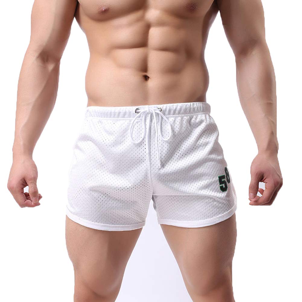 **Men's Quick Dry Gym Shorts - Ranger Panty Running & Bodybuilding Shorts, Fitted Tight Lifting Shorts for Workout, Running & Training**    *(Perfect for Gym, CrossFit, Jogging & Outdoor Sports - Lightweight & Breathable Performance Shorts)*
