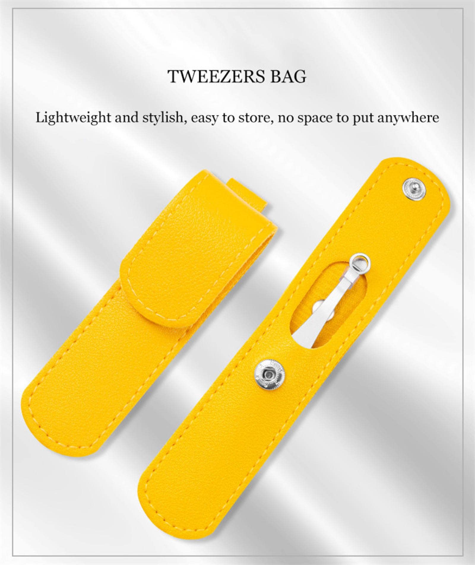 AKAZI Men's Stainless Steel Nose & Facial Hair Trimmer - Yellow | Precision Nose Hair, Beard & Hand Hair Trimmer | Perfect for Grooming, Travel & Personal Care