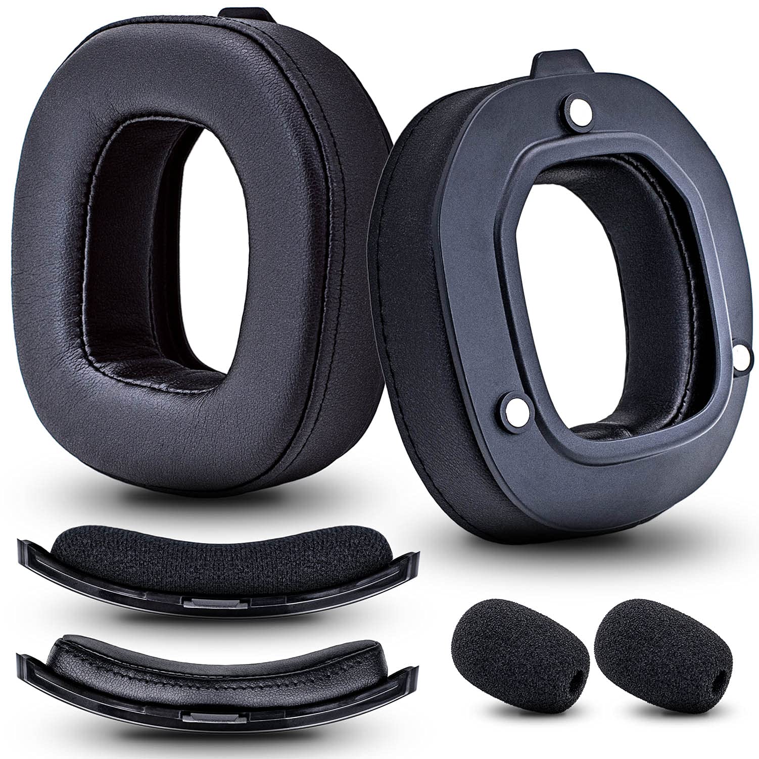 CCRE Replacement Earpads for Astro A50 GEN4 Headset - Premium Mod Kit Ear Cushions & Cups (Black) - Perfect for Gaming, Streaming & Long Wear Comfort