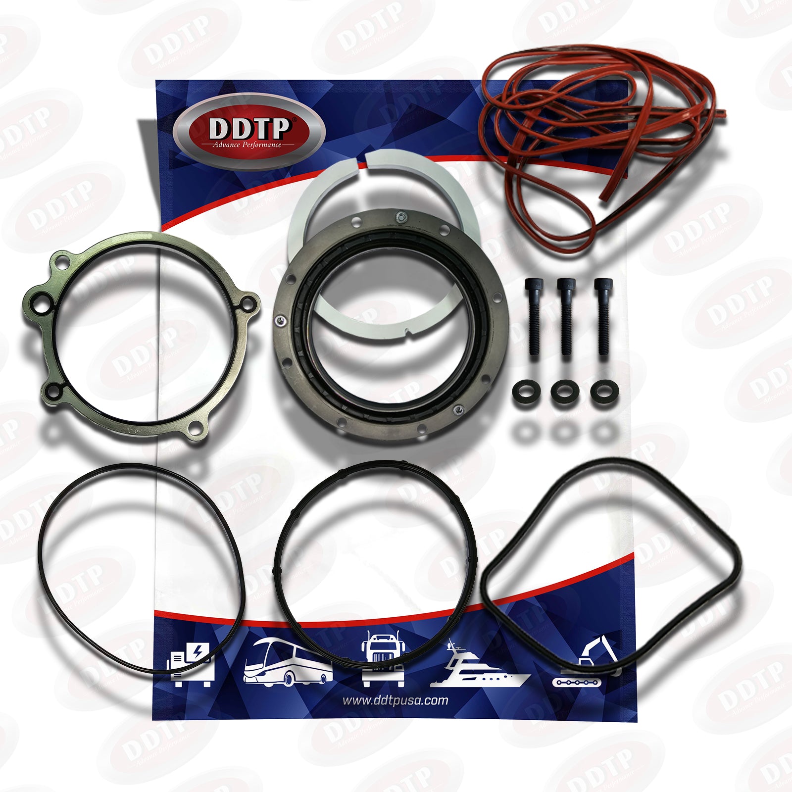 Cummins ISX 15 Front Cover Seals & Gasket Kit (ISX15FC) - Replacement for Engine Repair & Maintenance | Perfect for Diesel Truck & Heavy Equipment Repair