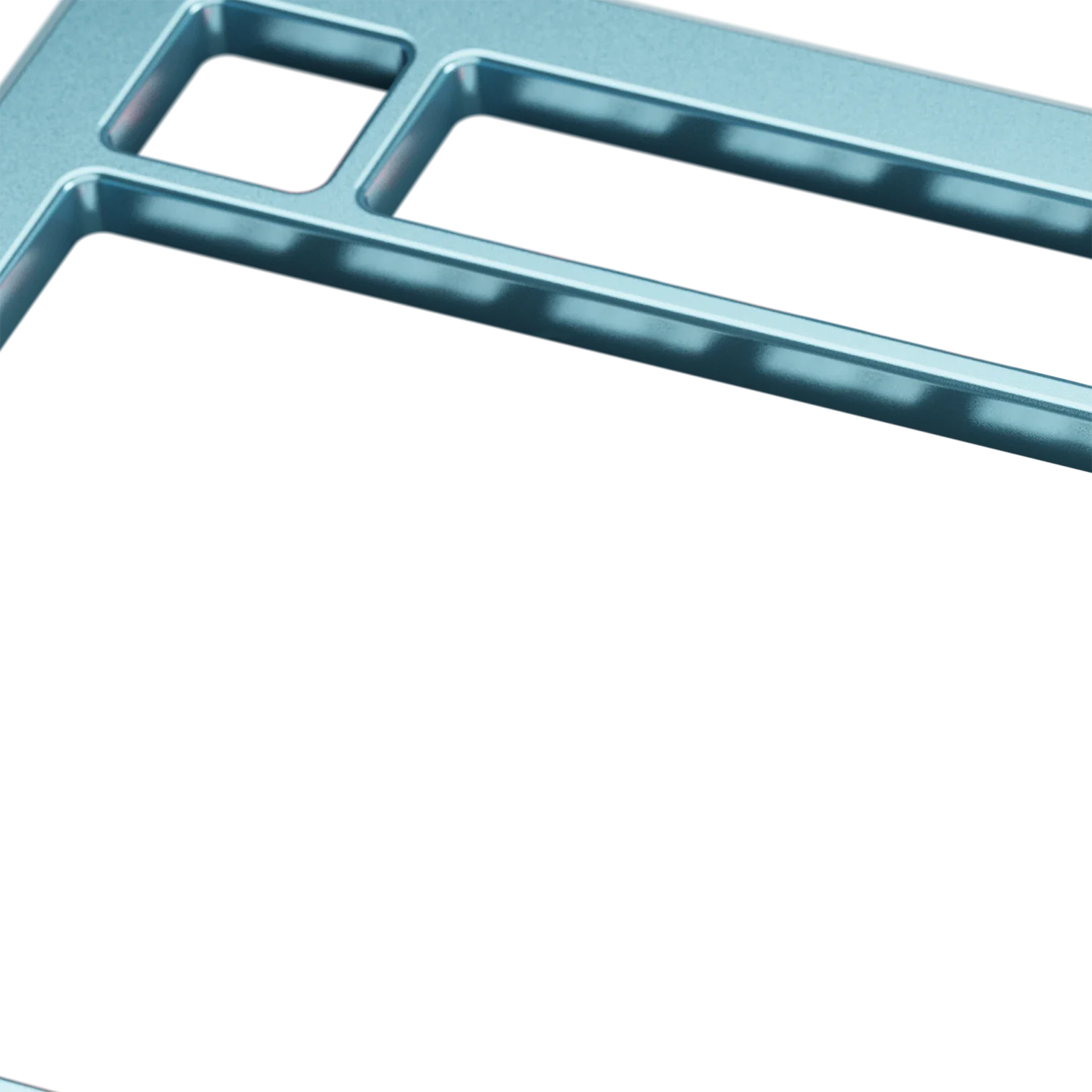 GMMK 3 75% Mechanical Keyboard - Top Case Metal Arctic Blue for Gaming & Typing | Compact 75% Layout for PC & Mac | Perfect for Esports, Office Work & Programming