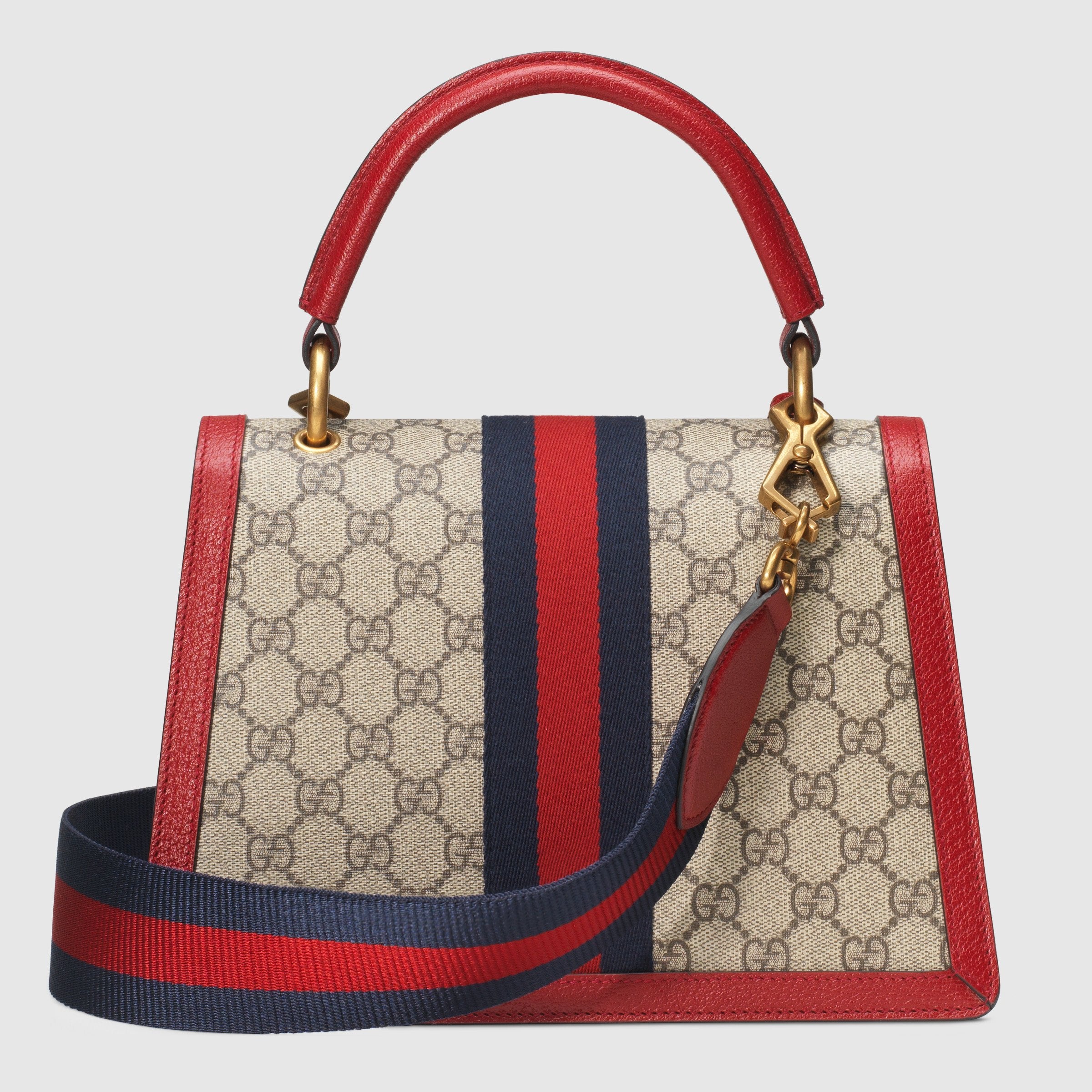 Gucci Queen Margaret GG Small Top Handle Bag in Red - Luxury Leather Handbag for Women, Perfect for Work, Parties & Everyday Use