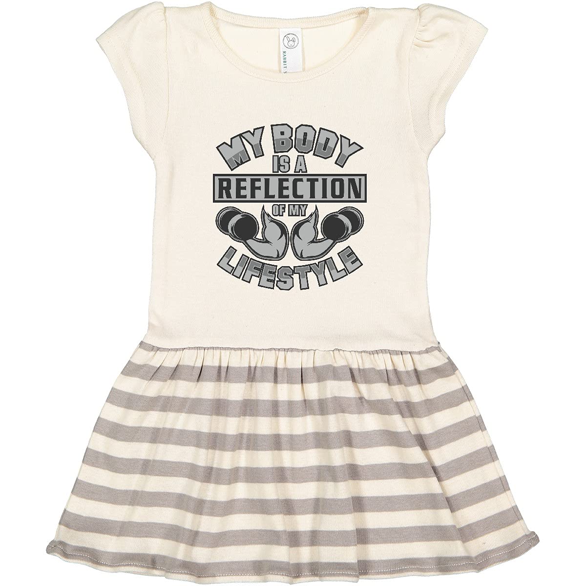 Inktastic Workout Fitness Exercise Apparel Toddler Dress - Comfortable & Stylish Activewear for Toddlers - Perfect for Gym, Playtime & Everyday Wear