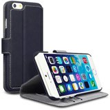 Apple iPhone 7 Slim Wallet Case with Card Holder - Black | Ultra Thin Protective Cover for Everyday Use & Travel