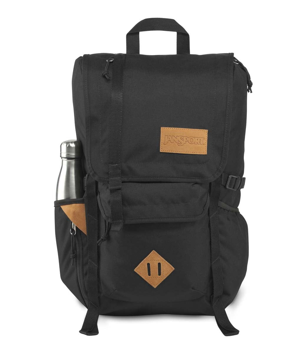 JanSport Hatchet Backpack - Durable Laptop Backpack for School & Travel, Black - Perfect for College Students, Hiking & Everyday Use