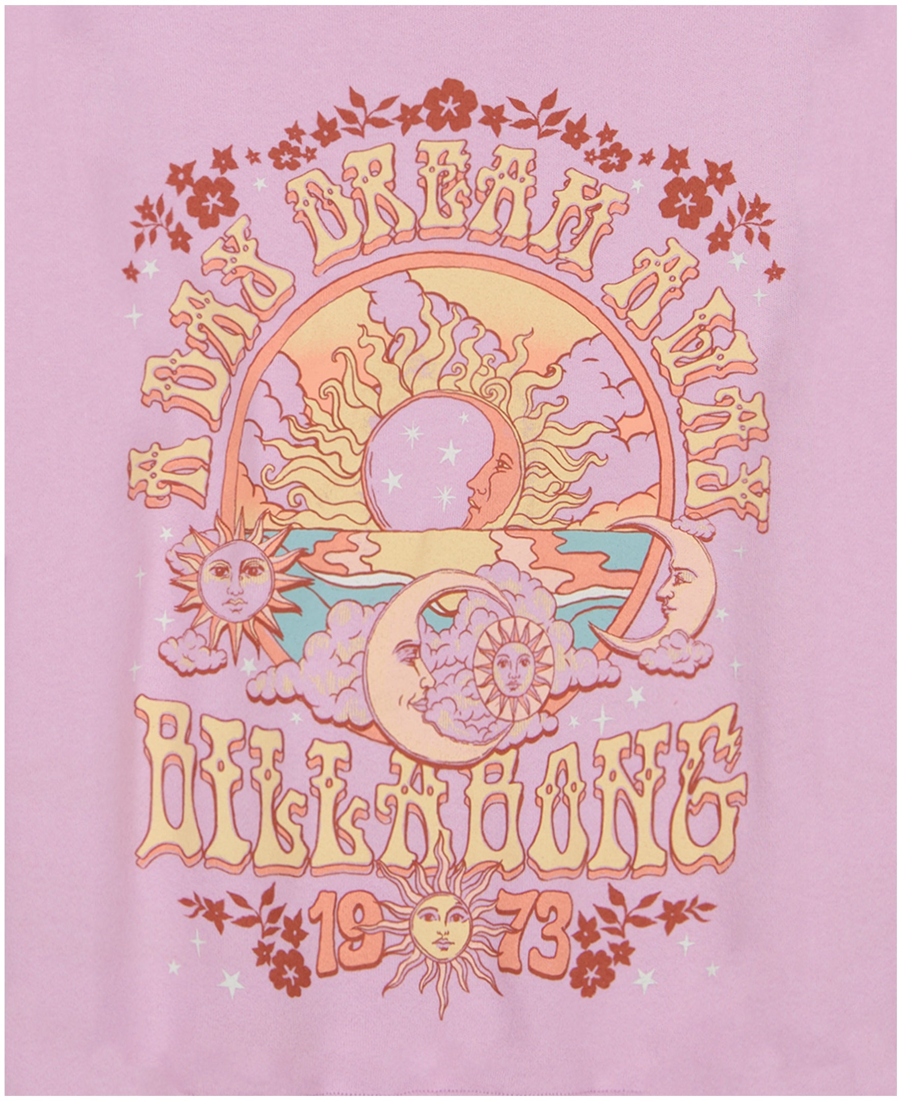 Billabong Youth Day Dreaming Sweatshirt for Girls | Soft & Cozy Pullover Hoodie | Perfect for School, Playdates & Casual Outings