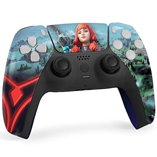Premium Custom Wireless PS5 Controller - Compatible with Playstation 5 Console | USA-Made Hydro-Dip Design (Not Just a Skin) | Perfect for Gaming, Streaming & Esports Tournaments