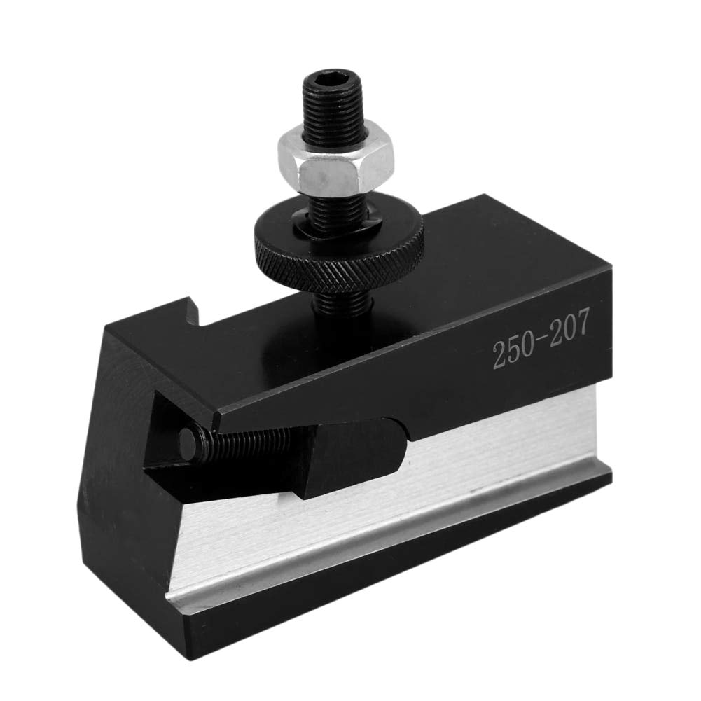 Quick Change Lathe Tool Holder 250-007 - Turning, Facing & Parting Blade Tool Holder for Metalworking & Woodworking - Perfect for CNC Machines, DIY Projects & Professional Workshops