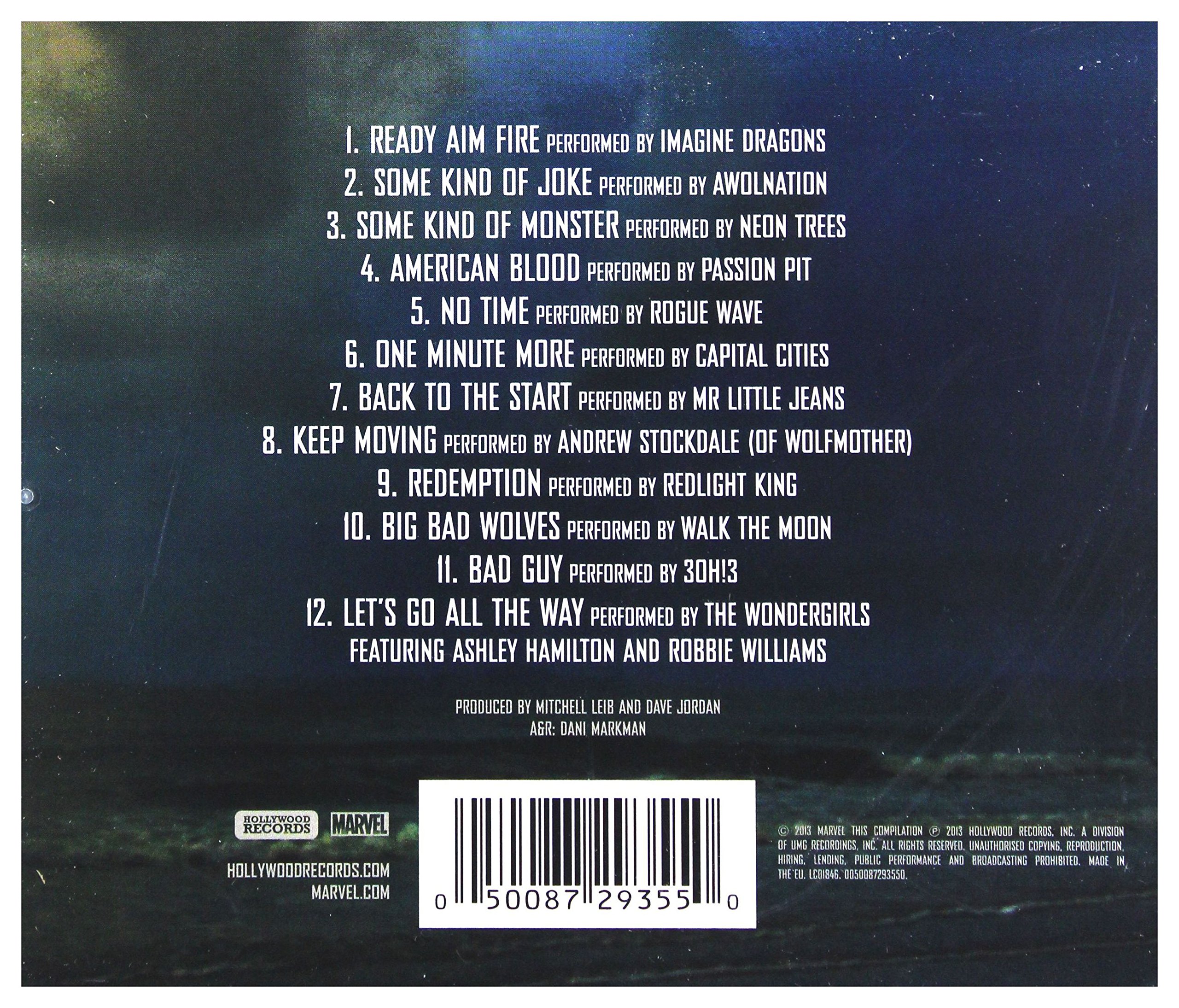 Iron Man 3: Heroes Fall Official Movie Soundtrack CD | Marvel Superhero Film Music Score | Perfect for Movie Nights & Marvel Fan Collections