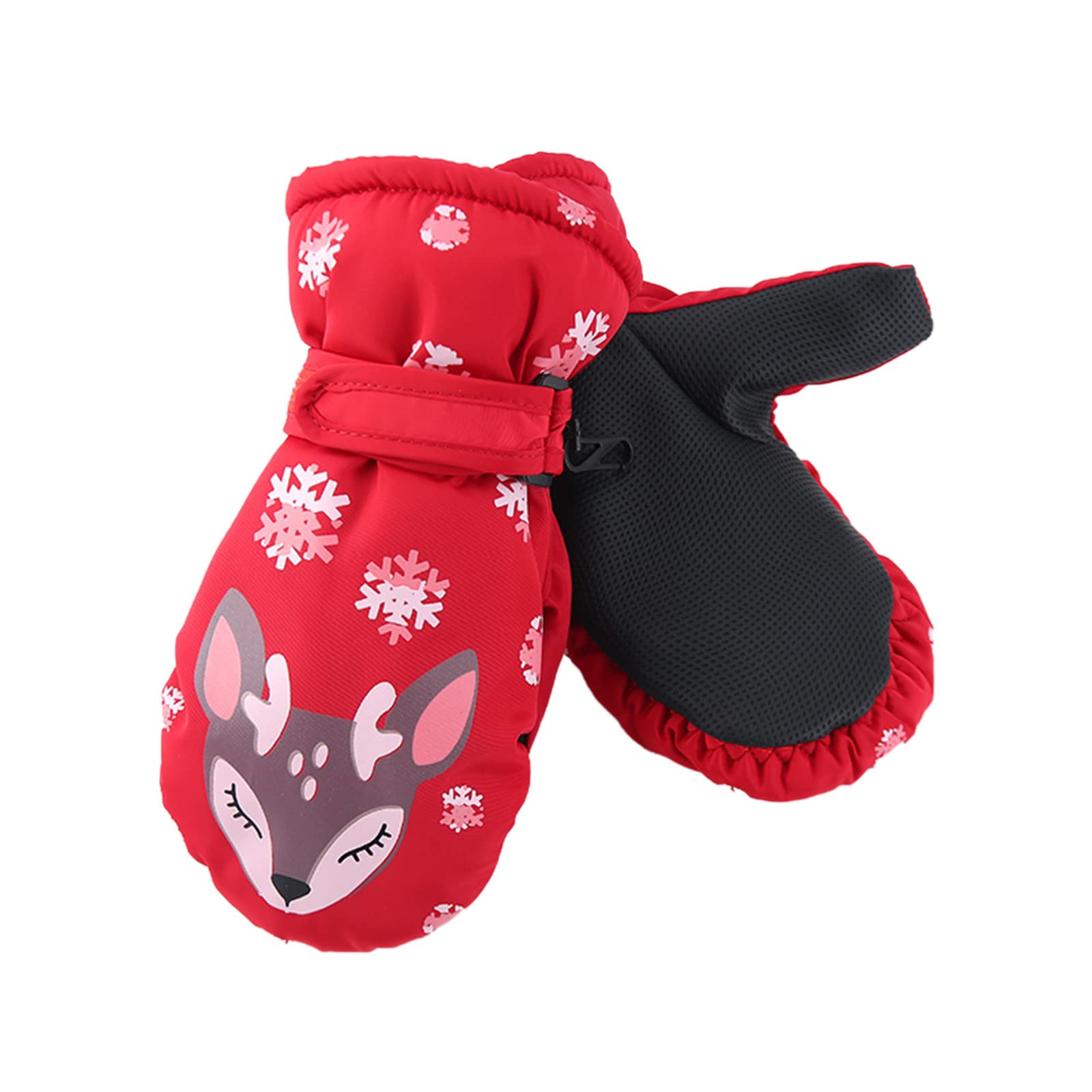 Men's & Kids' Winter Waterproof Ski Gloves - Warm Thinsulate Insulated Snow Gloves for Boys & Girls - Perfect for Skiing, Snowboarding & Cold Weather Activities