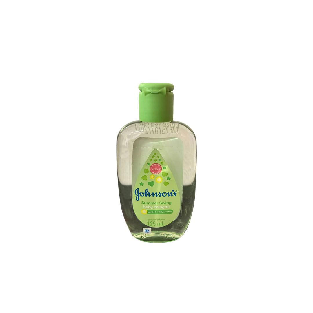 Johnson's Baby Cologne - Summer Swing Eau de Cologne for Boys & Girls, 125ml | Fresh & Gentle Fragrance for Daily Use, Special Occasions & Baby Care